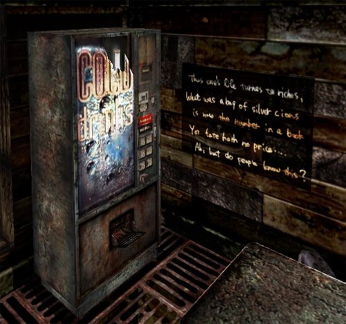 horror-n-m3tal:Silent Hill: Cold Drinks Vending Machines.   