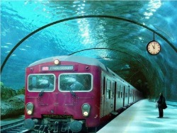 kiyo:  Underwater train route in Denmark