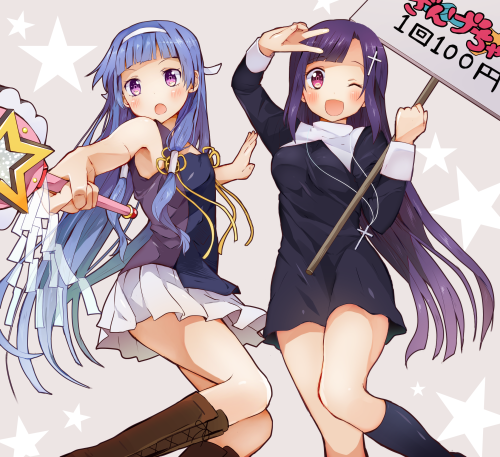 cute-girls-from-vns-anime-manga:    かんなぎ by  ひなせ   