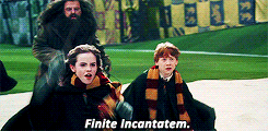 queengrimhildes-deactivated2014:  Hermione + Spells. 