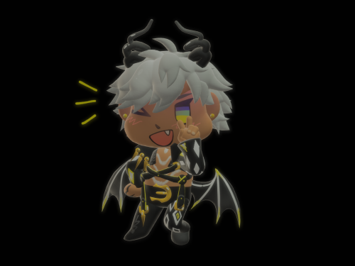 Spent 4 hours in paint3D modelling a mammon because its the closest thing to owning a plushie of him