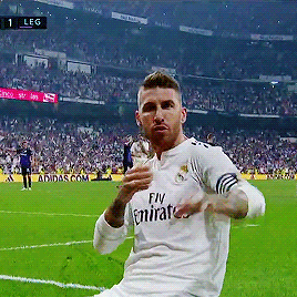 Daily Football Sergio Ramos S Celebration After Scoring Fourth
