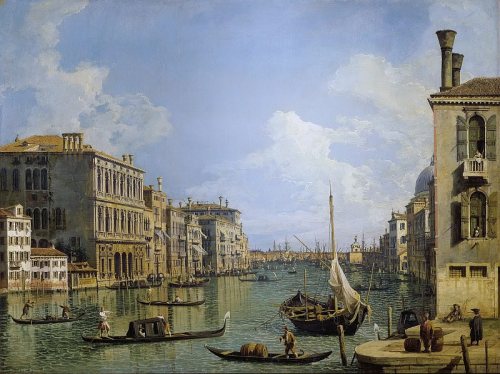 sbsebek: View of the Grand CanalCanaletto (Giovanni Antonio Canal) (1697-1768)