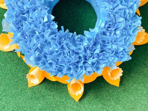 Available on Etsy (Link below) https://www.etsy.com/listing/960665907/daffodil-pinata-wreath-o-easte