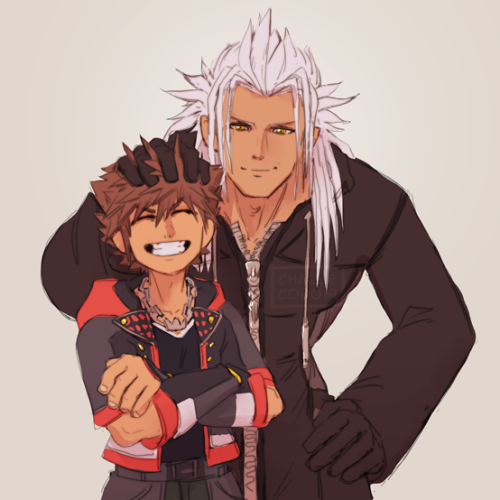 Xemnas and SoraFor @gaiaxbane ! Hope you like!