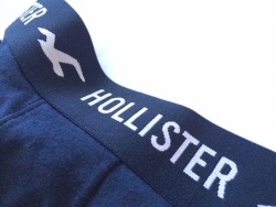 waistbandboy:  Blue Hollister boxerbrief