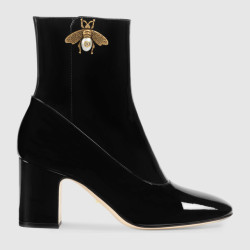 nadanzum:Gucci Patent leather ankle boot