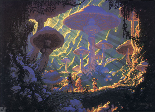 snuh: Tim Hildebrandt: In the Land of Nivicks / June - The Brothers Hildebrandt Atlantis 1982 Calen