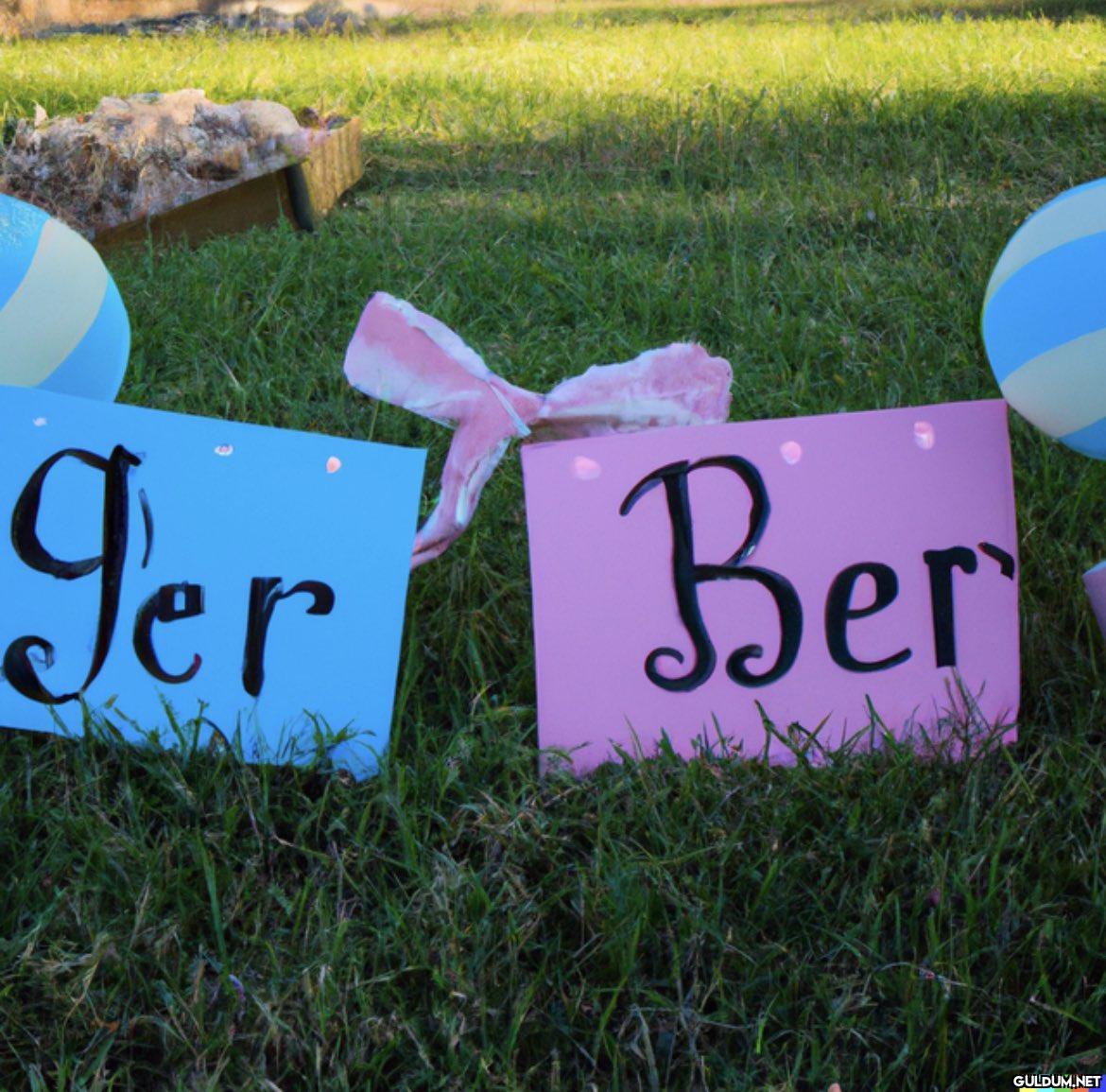 Gender Reveal...