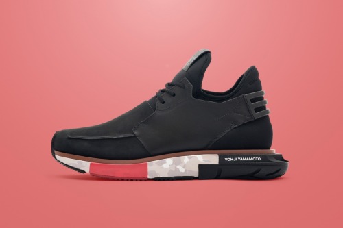   Y-3 2014 Fall Hayex Low Black/Red/Camo  