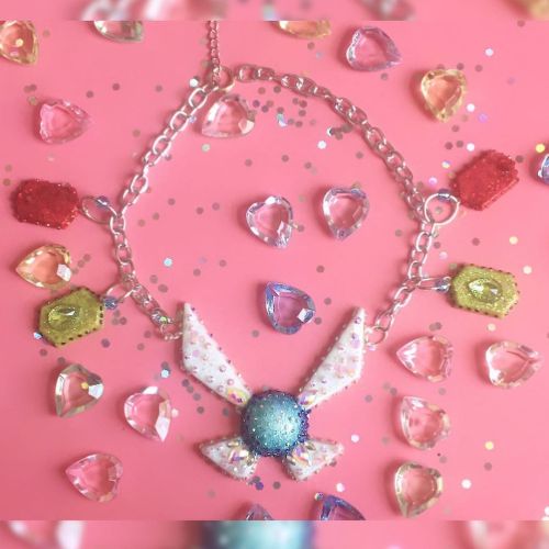 ✨Hey Listen!✨ #Kawaii #loz #fairy choker available in shop! #linkinbio #kawaiijucreations #handmadej