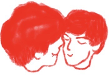 “THEYRE NOT IN LOVE!” I Say As I Trip And Fall To The Ground, Photos Of George Harrison And Paul