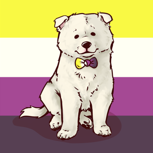 plumpdog:Pride Puppies!!! art instagram ➡ @ breadpaw