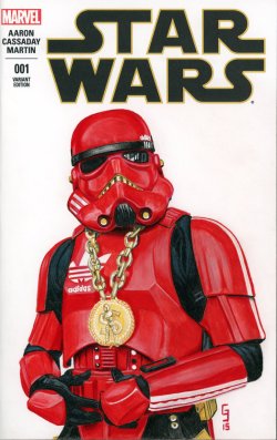 tiefighters:  Hip Hop Trooper - Sketch Cover Created by George Joseph || FB 