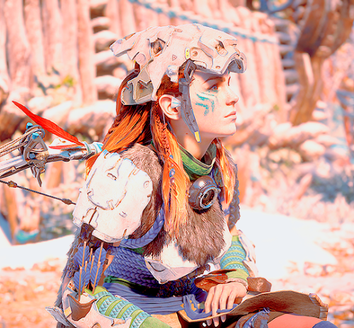 rxder:HORIZON: ZERO DAWN 19/∞ + Nora Seeker face paint