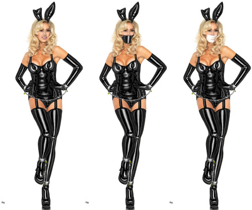 Amber Heard Latex Bunny