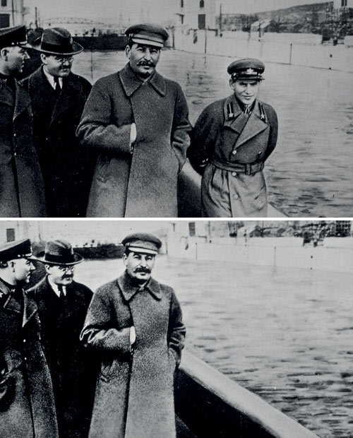 Never play peekaboo with Comrade Stalin.