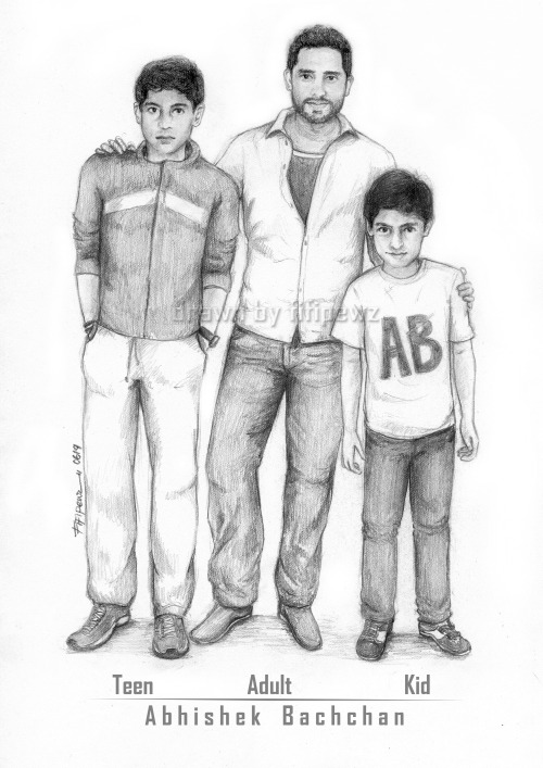 My SketchThree Brothers of Bachchan