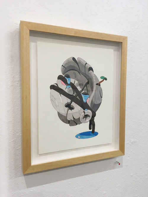 Some shots of my solo show “Jelly Time “ at the Giant Robot gallery Los Angeles~ Almost sold out aga