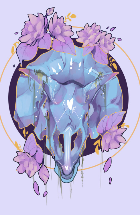 crimson-chains:SKULLS PART TWO!!!Dinosaur skulls this time ^^Part one