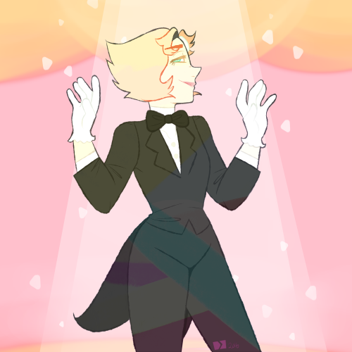 dawndraws:  pearl in a tux. PEARL IN A TUX. adult photos