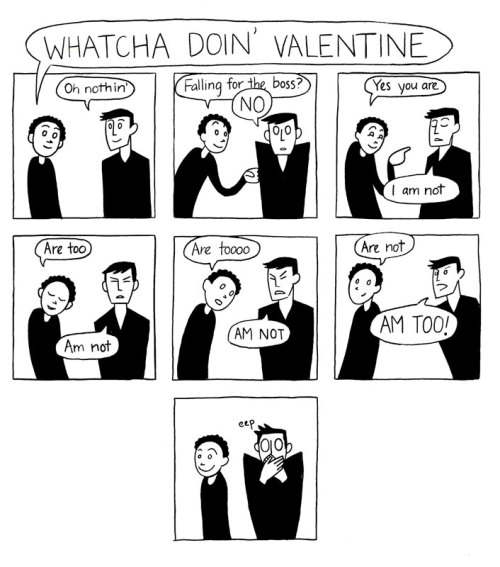 dipthatpen:Happy Valentine’s Day! These are the adventures of modernized Valentine from Shakespeare’