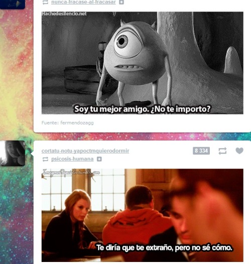 ataque-de-caca-xd:  Las coincidencias de mi dash.