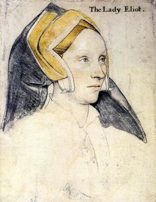 artist-holbein: Lady Elyot, 1533, Hans Holbein the Younger