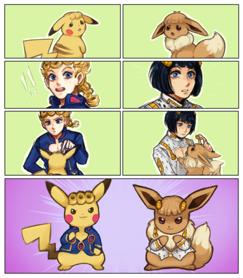 magicalkoko - stop hating on Pikachu’s and Eevee’s new hairstyles,...