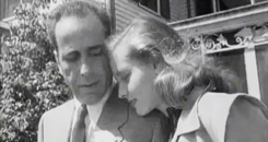 babybacalling:  HAPPY ANNIVERSARY HUMPHREY BOGART &amp; LAUREN BACALL  One night in 1953, Bogie, John Huston and some other friends were shooting the breeze rather tipsily about life and its meaning and the question arose as to whether there was any time