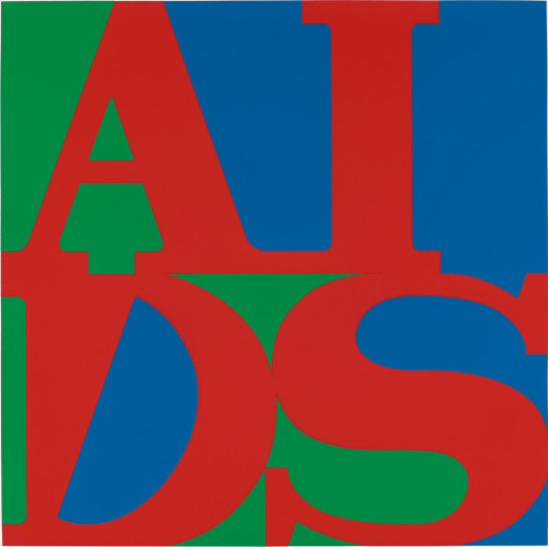 AA Bronson of General Idea, AIDS, 1987, Screenprint, Edition of 80, Museum of Modern Art, New York