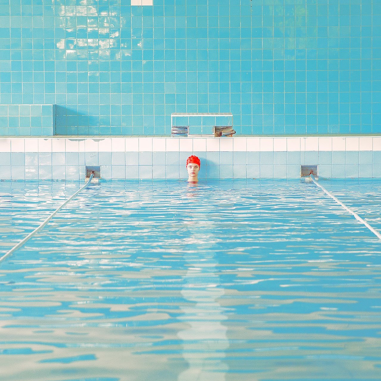flashofgod: Maria Svarbova, From Swimming Trinity series, 2016.