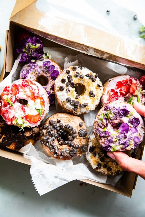 everythingwithwasabi:  Baked Vegan Donut