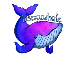 kirstendraws:  251/365 - Bisexuwhale Celebrate