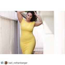 subbiemcsubster:  makingitcurvy: Not so mellow yellow!   #Repost @karl_rothenberger with @repostapp. ・・・ Chelsea  #tbt  The beautiful Chelsea Miller.