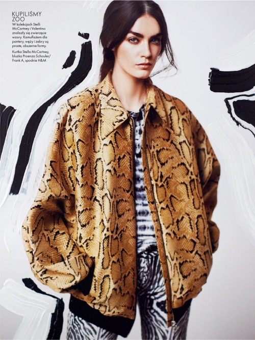 visual-me:  Patrycja Gardygajlo By Marcin Kempski For Elle Poland March 2014 