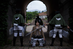 cosplayando:  more Shingeki no Kyoujin cosplay