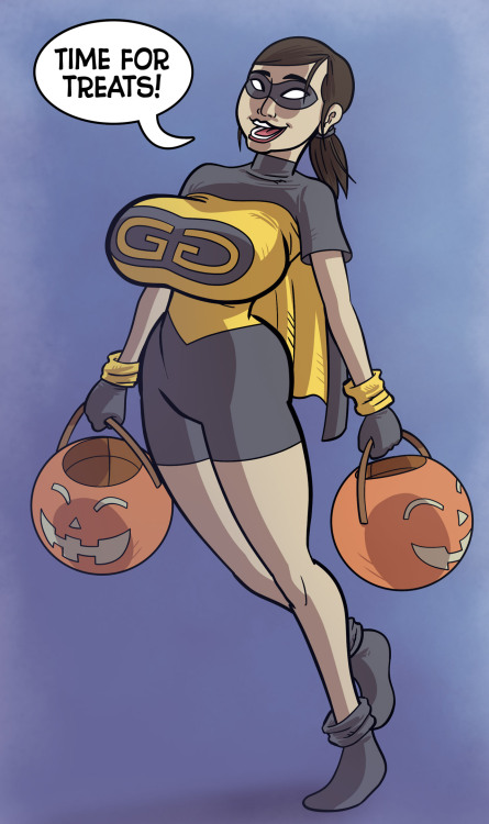 lightfootadv:  A late Halloween picture, Annie from Pulse dressed as Golden Girl. There’s a second part, but only this is done now, and it seems silly to wait and let it get further past Halloween to post the first part. 