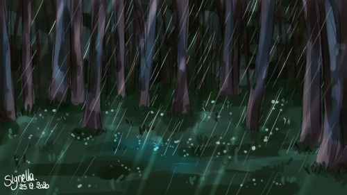 Designing some backgrounds for my first short \o/