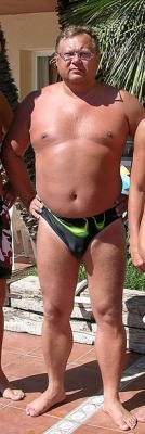 old man sexy speedo