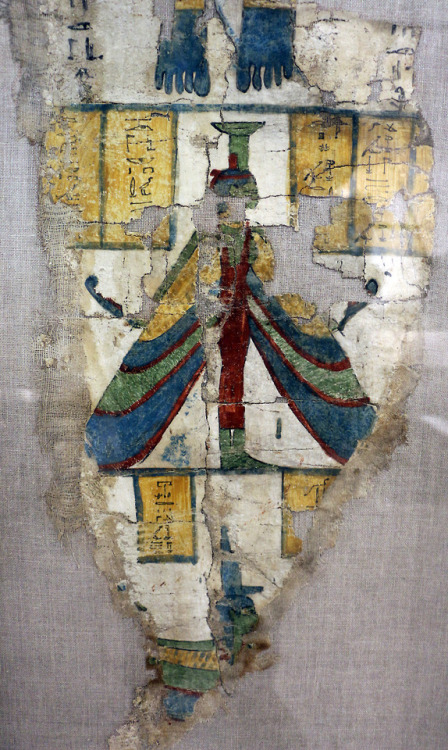 Mural of the goddess Nephthys, 26th dynasty Egypt