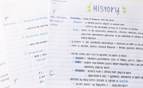 tbhstudying:   i found an old black pen today and decided to use it for my ap psych notes, but then 