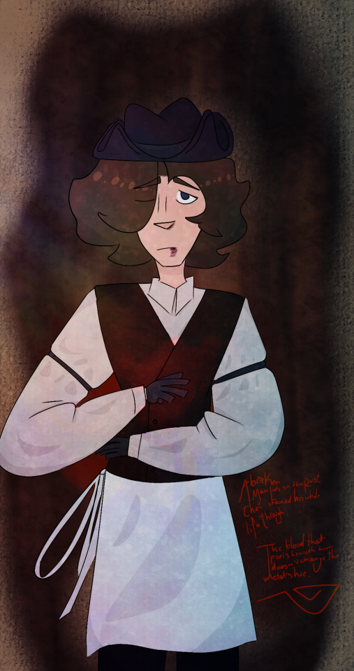 Here's One With An Actual Attempt At A Background, The Lyrics In The Corner Are From Once And Future