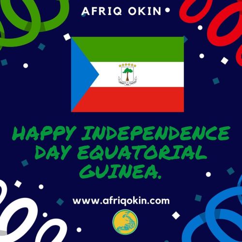 Happy Independence Day Equatorial Guinea #AfricanIndependence #CelebratingAfrica  ❤ African Fashion?