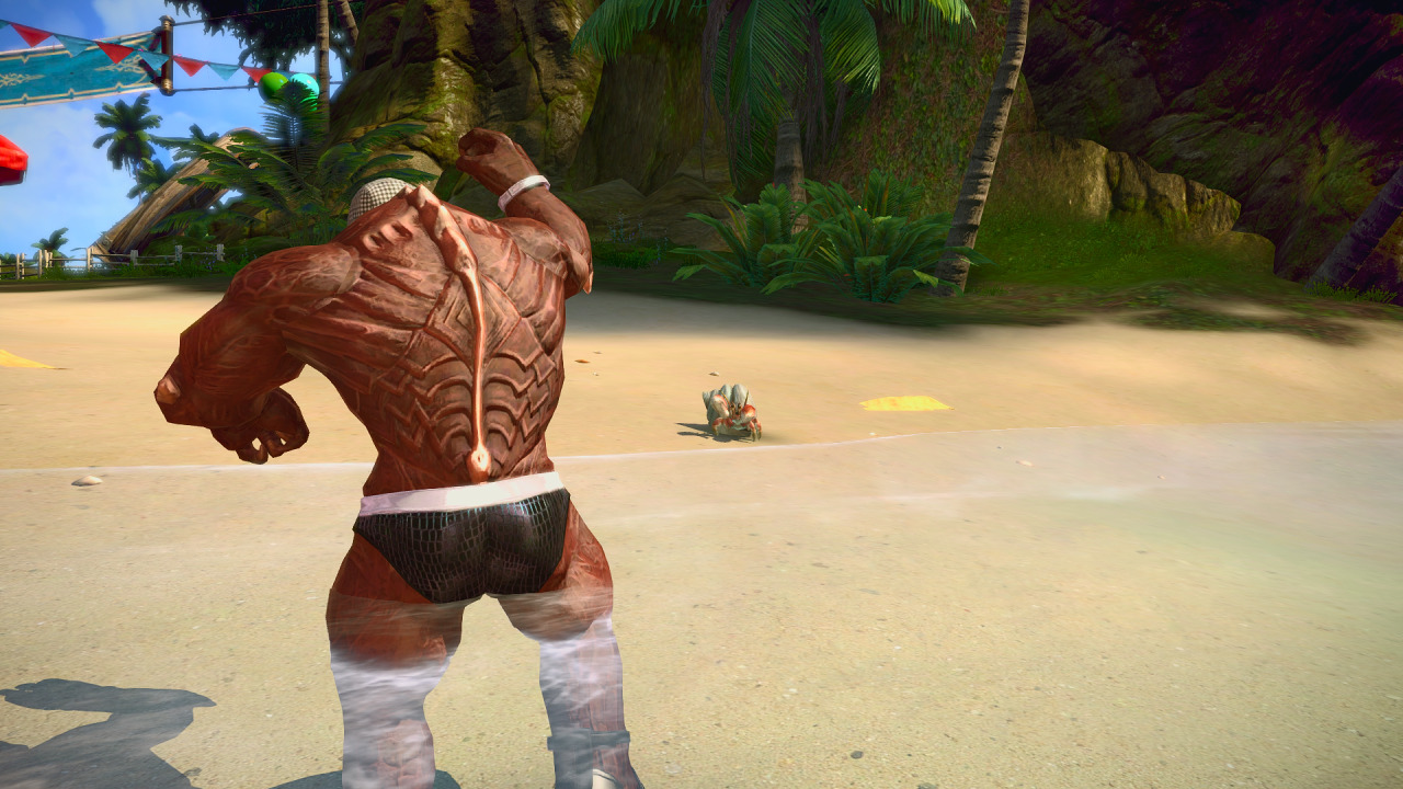 hrongar:  Caught this hunky Aman flexing and playing in the water, but I was shoo’d