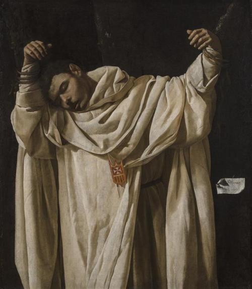 Saint Serapion, by Francisco de Zurbarán, Wadsworth Atheneum, Hartford.