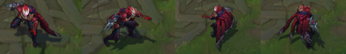 nalolnews: Blood Moon Jhin, Twisted Fate, Dianna and Talon