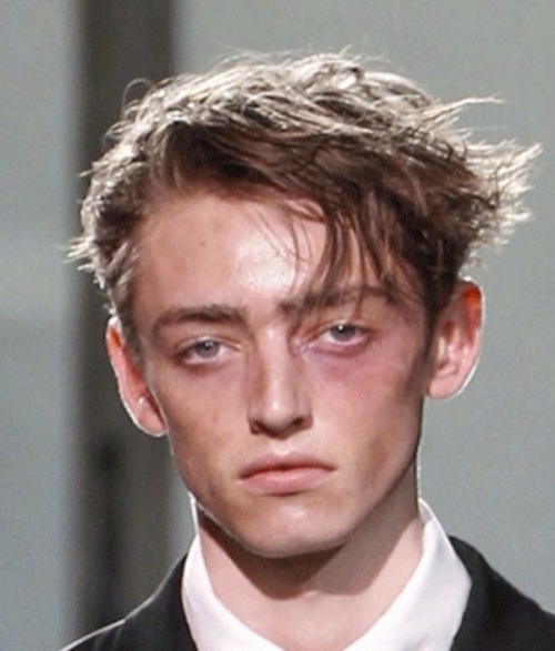 haihl: Menswear faces at Yohji Yamamoto SS13