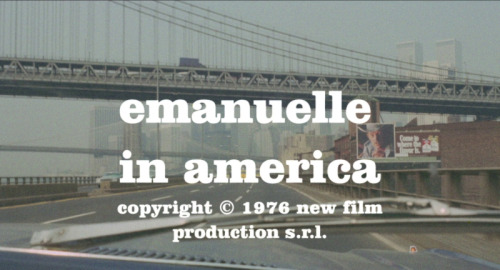 samuraidreamsvhs:Emanuelle in America (1976)