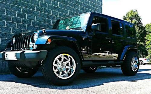 RimTyme Custom Wheels & Tires — 2014 Jeep Wrangler sitting on 18